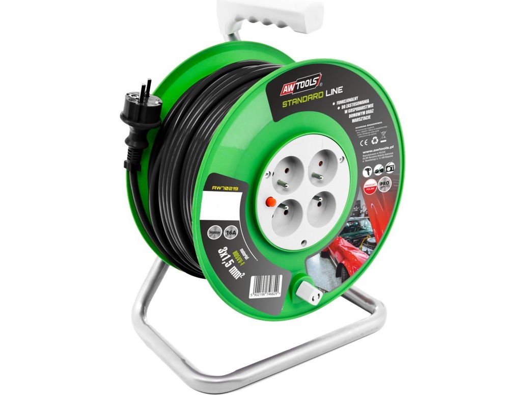 Awtools Standard Receiver 40M 3X1,5Mm 16A / 3680W