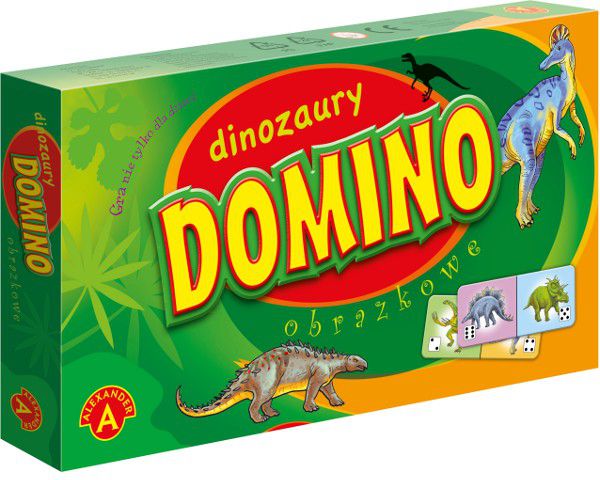 Alexander ALEXANDER Dinosaurer Domino-spil - 0555