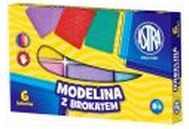 Astra Modelina With Glitter 6 Colors (136811)