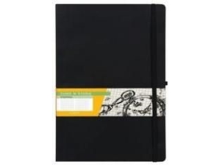 Notes B5 Grid Impression Black Antra |