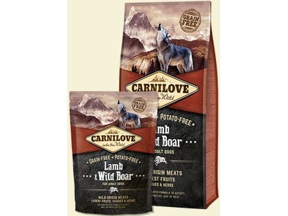 Carnilove Lamb & Wild Boar For Adult - 1.5 Kg