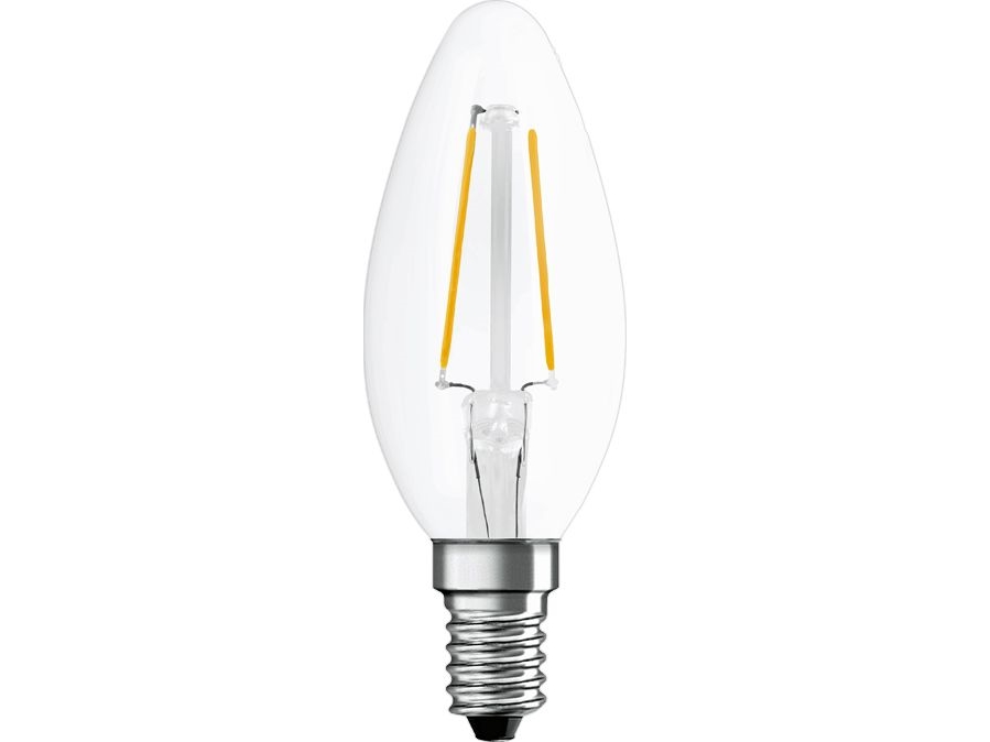 Osram Retrofit Classic B, 2,5 W, 25 W, E14, 250 Lm, 15000 H, Warmweiß