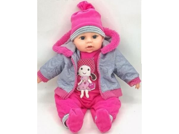 Baby doll 45cm with sound 476691 | Baby & barn - Sömntid - Bär sele | GameStuff