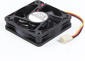 Synology Fan 60*60*15_1, Schwarz, 1 Lüfter, Ds112, Ds112+, Ds112j, Ds114., 60 Mm, 60 Mm, 15 Mm