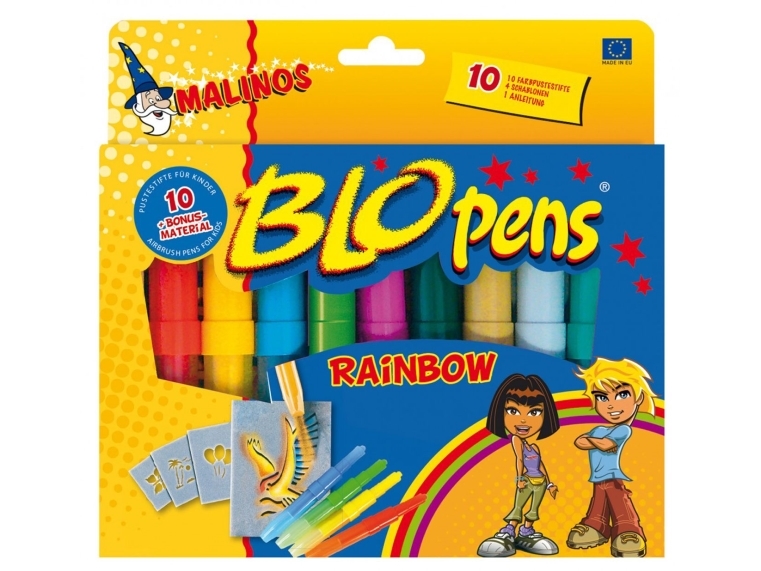 Malinos 300914, 10 Farben, Mehrfarben, Mehrfarben, Rund, Ce, 10 Stück(E)
