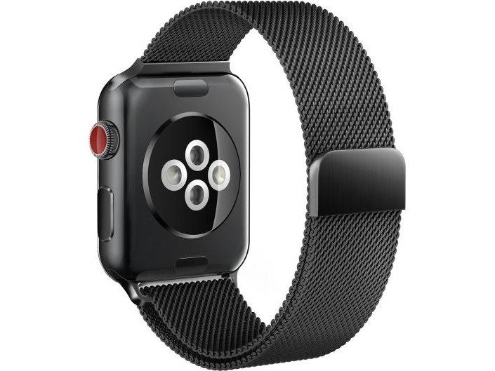 Tech-Protect Milanese Rem Til Apple Watch 38/40/42 Mm - Sort