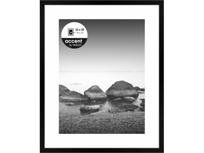 Nielsen Design 1122000 Bilderrahmen Papierformat: 24 X 30 Cm Schwarz