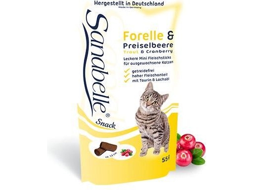 Bosch Pet Food Sanabelle 55g Snack Trout& Blueberry