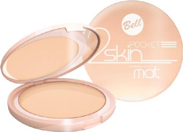 Bell Mattifying Powder 2 Skin Pocket nr 043 beige pressad 9g | Huset - Hygien - Hudkräm | GameStuff