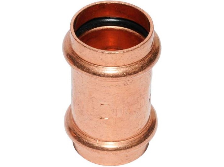 15 mm Skydemuffe Profipress, Cu-DHP-kobber CW024A, V bakker - Viega