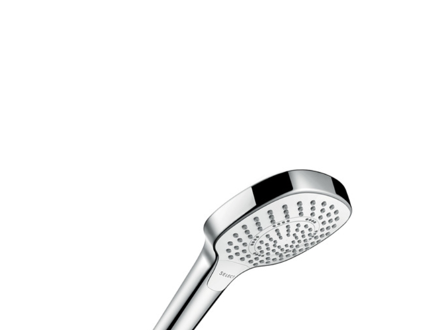 HansGrohe Croma Select E Multi håndbruser 3 stråler krom/hvid | VVS Artiklar - Badrum - Duschset & Tillbehör | GameStuff
