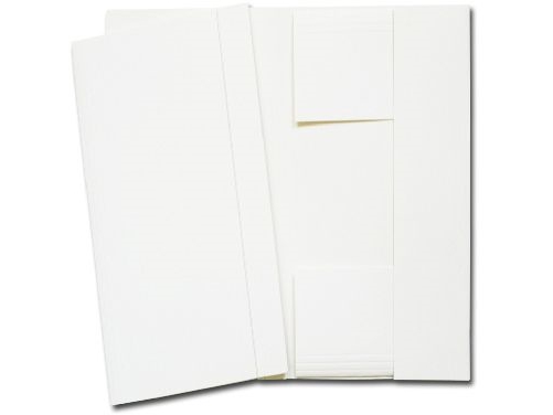 Barbara folder with a cardboard elastic white (0404000) | Arkivering - Elastikmappar & Chartekker - Elastikmappar | GameStuff