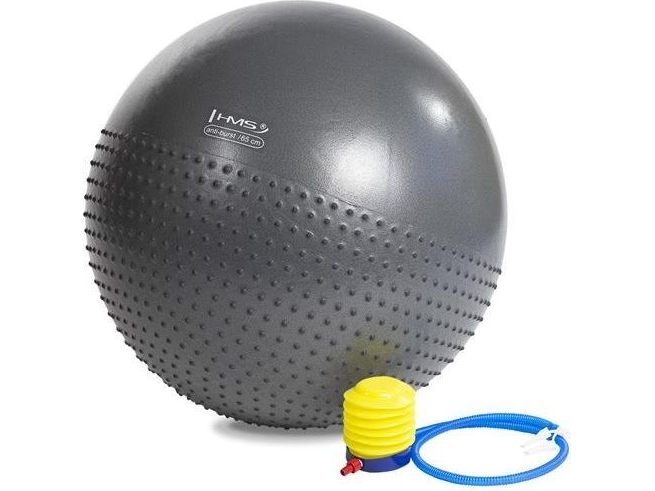 Hms Massage-Gymnastikball Yb03 75 Cm Schwarz