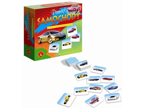Alexander ALEXANDER Memoryspel Bilar - 0576 | Leksaker - Spel - Memory spel | GameStuff