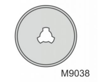 Dedra Runde blade til sikkerhedskniv M9036 3 stk - M9038