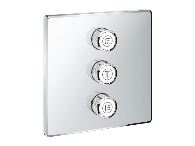 GROHE 29127000, Badekar & bruser, Drejeventiler, Metal, Krom