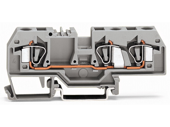 Wago 3-Draht-Busverbinder 6Mm2 Grau (282-681)
