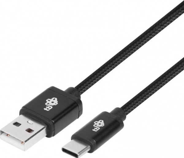 Usb Til Usb-C Kabel 1,5 M Sort