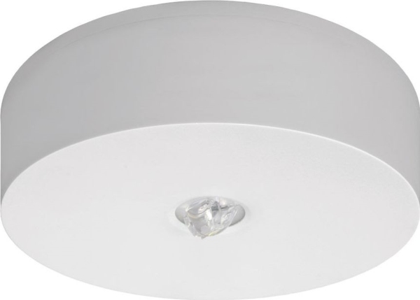 AWEX nødlysarmatur AXN IP65 LED 3W 350lm 1-timers 1-funktion AT hvid (AXNO/3W/BSE/AT/WH)