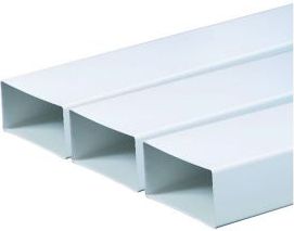 AWENTA kanal flad 55 x 110 mm 1,5 m (KP55-15)