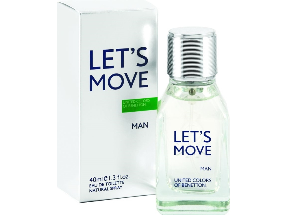 Benetton Let's Move Edt 40 Ml