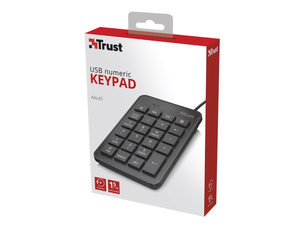 Trust Xalas - Tastatur - Usb