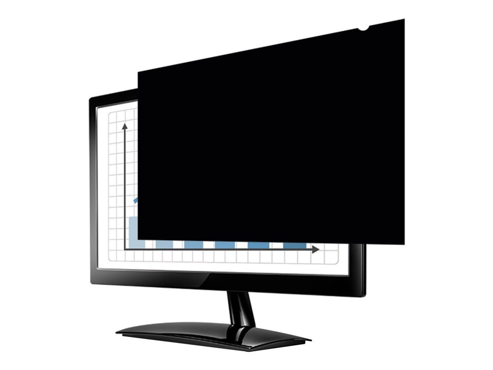 Fellowes Privascreen Blackout - Sikkerhedsskærmfilter - 19,5" Bred - Sort