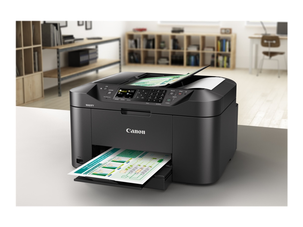 Canon Maxify Mb2150 - Multifunktionsprinter - Farve - Blækprinter - A4 (210 X 297 Mm), Legal (216 X 356 Mm) (Original) - A4/Legal (Medie) - Op Til 18