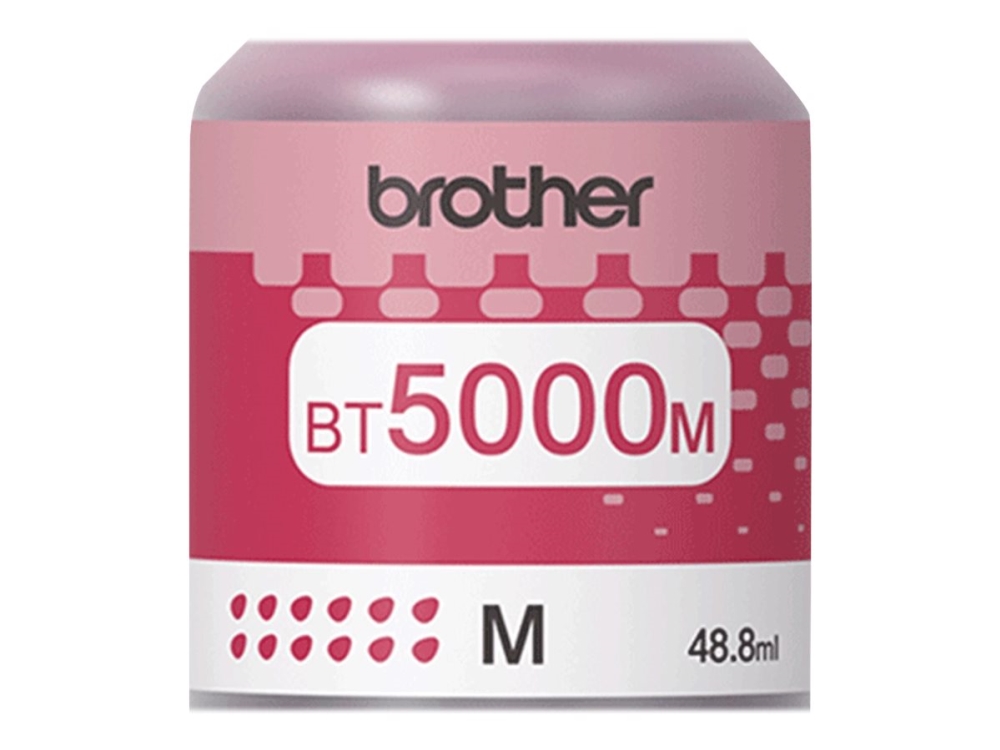 Brother Bt5000m - Ultra High Yield - Magenta - Original - Blækrefill - For Brother Dcp-T220, T310, T420, T425, T510, T520, T525, T710, T720, Mfc-T450
