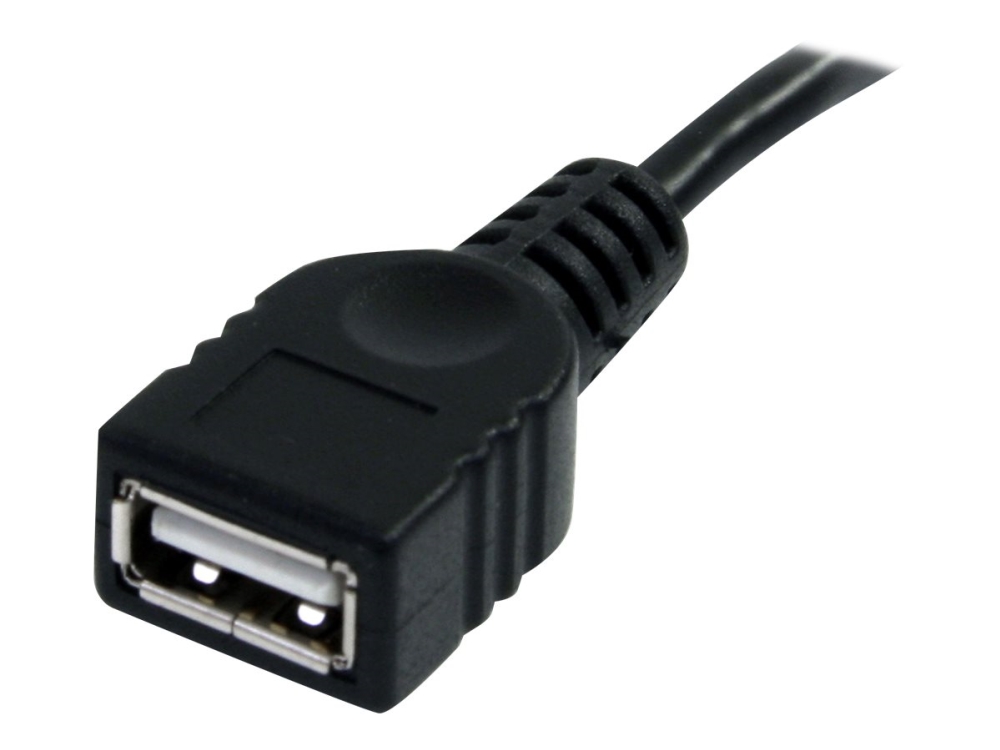 Startech 3 Ft Black Usb 2.0 Extension Cable A To A - M/F - 3 Ft Usb A To A Extension Cable - 3Ft Usb 2.0 Extension Cord (Usbextaa3bk) - Usb Forlænger