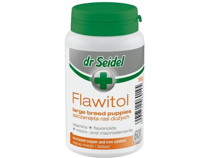 Dr Seidel Flawitol 60 Tabletter Til Hvalpe Store Racer