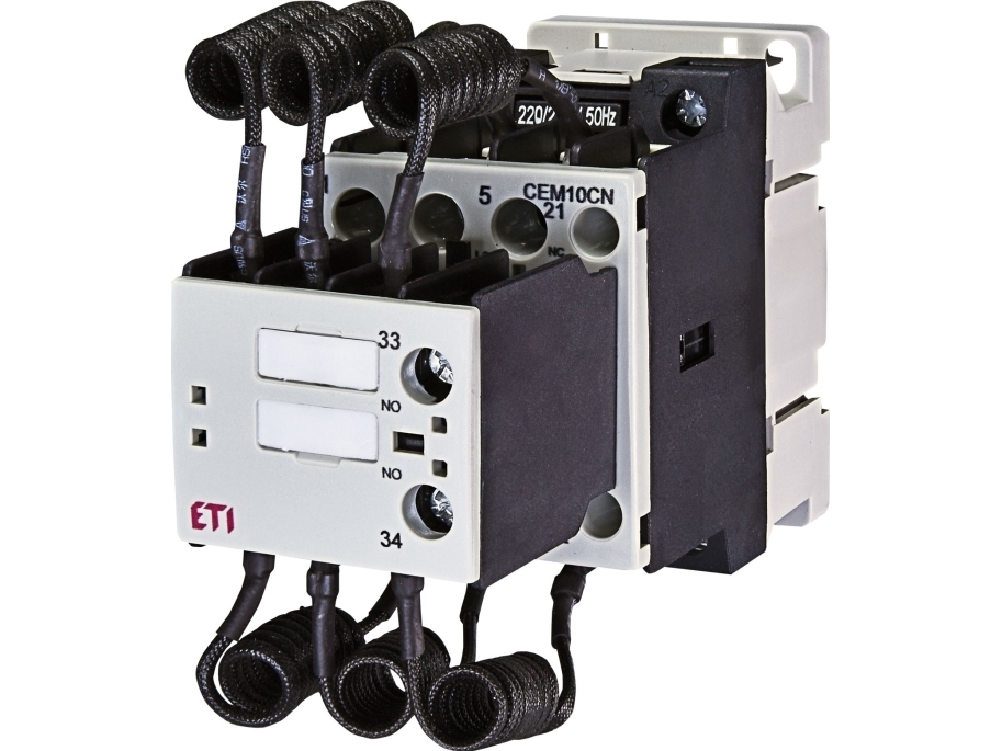 Eti-Polam Kondensaattorikontaktori 10kvar 1Z 1R 230V AC CP CEM10CN.11-230V-50Hz (004643801)