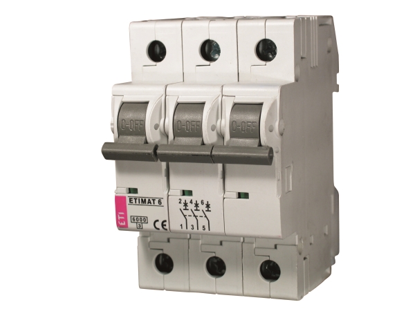 Eti-Polam Automatsikring Etimat 6 3P B20 6 Ka - 002115517