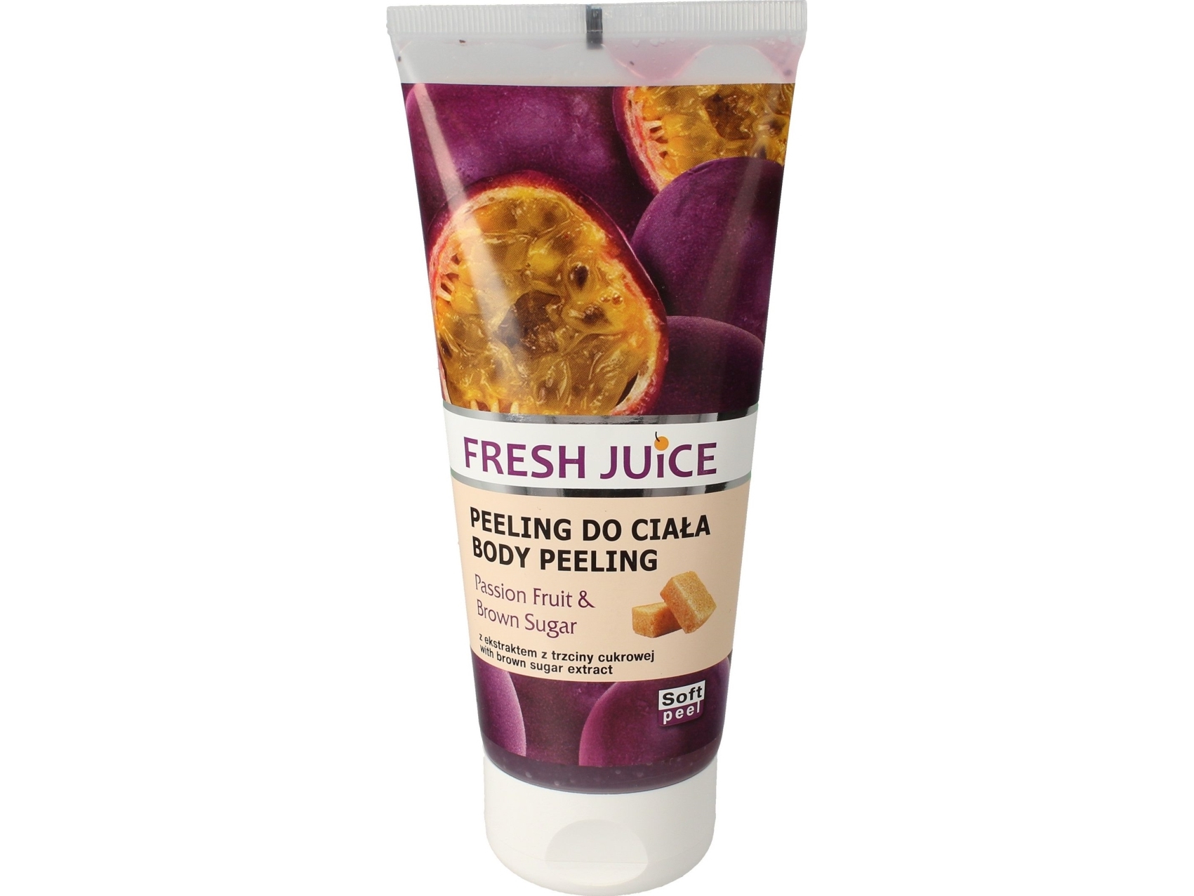 Body Peeling Shower Scrub Passion Fruit & Brown Sugar 200Ml
