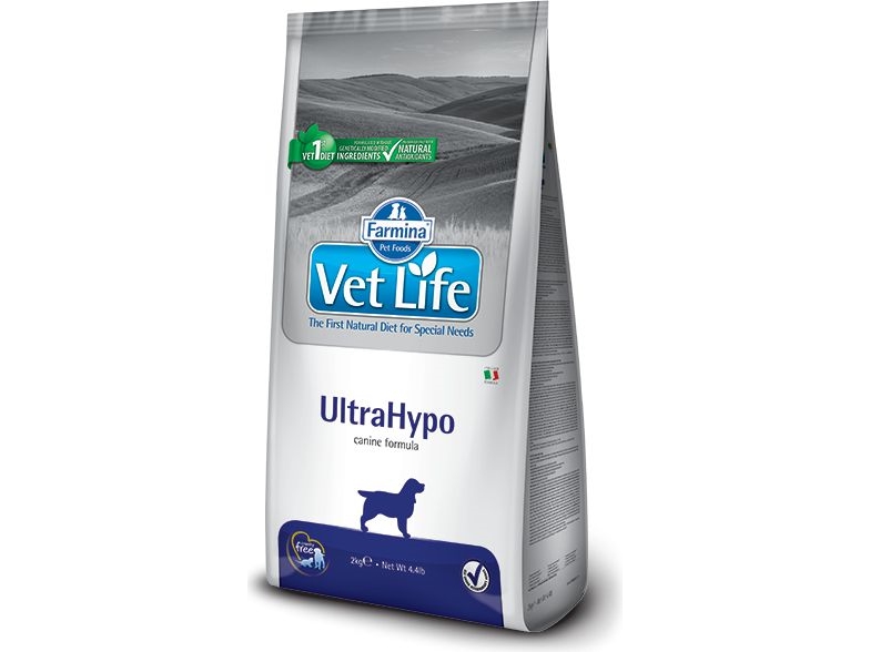 Farmina Pet Food Ultrahypo Canine, Adult, Riese (=45 Kg), Fisch, 2 Kg