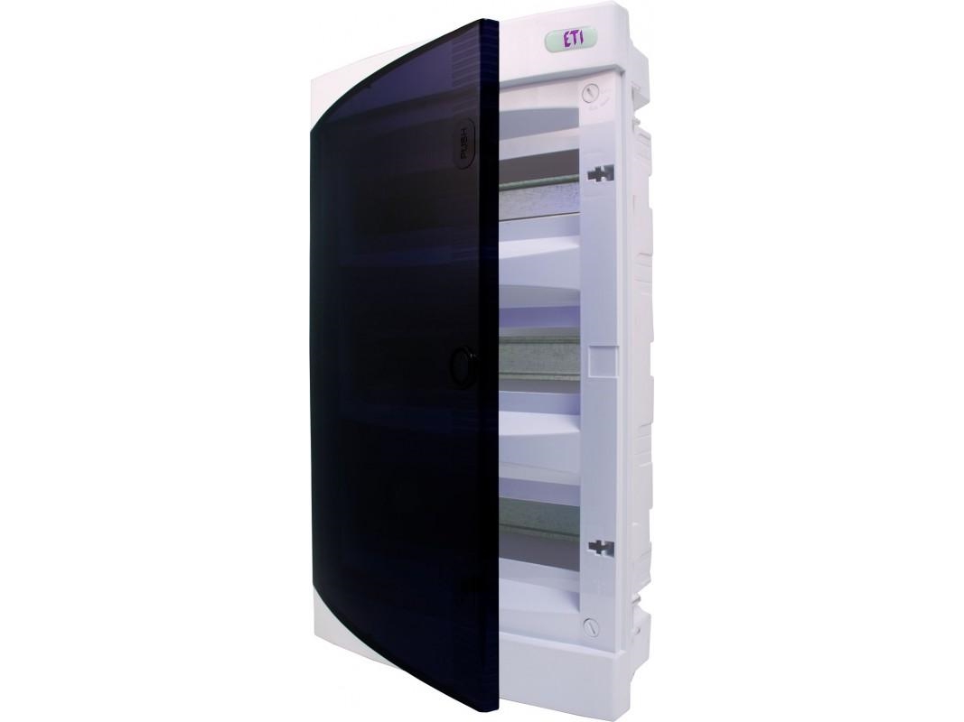 Modulaarinen kytkintaulu 3x12 uppoasennettava / läpinäkyvä / IP40 ECM36PT-S DIDO 001101076