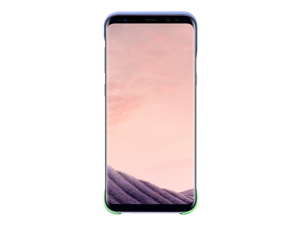 Samsung 2Piece Cover Ef-Mg955 - Rückendeckel Für Handy - Grün, Violett - Für Galaxy S8+