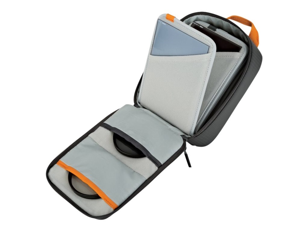 Lowepro Lp37185, Kamerafiltertasche, Grau, Reißverschluss, 150 Mm, 80 Mm, 200 Mm