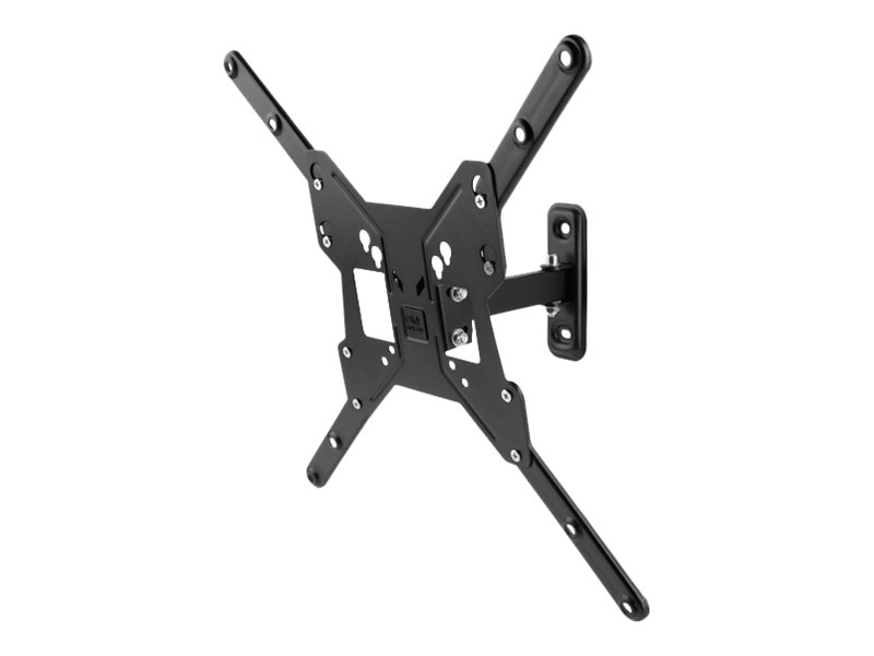 One For All Smart, 33 Cm (13"), 139,7 Cm (55"), 75 X 75 Mm, 400 X 400 Mm, 0 - 15°, Schwarz