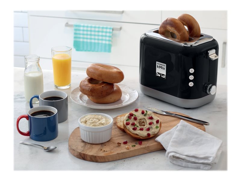 Kenwood Kmix Tcx751bk - Brødrister - 2 Skive - 2 Holdere - Sort