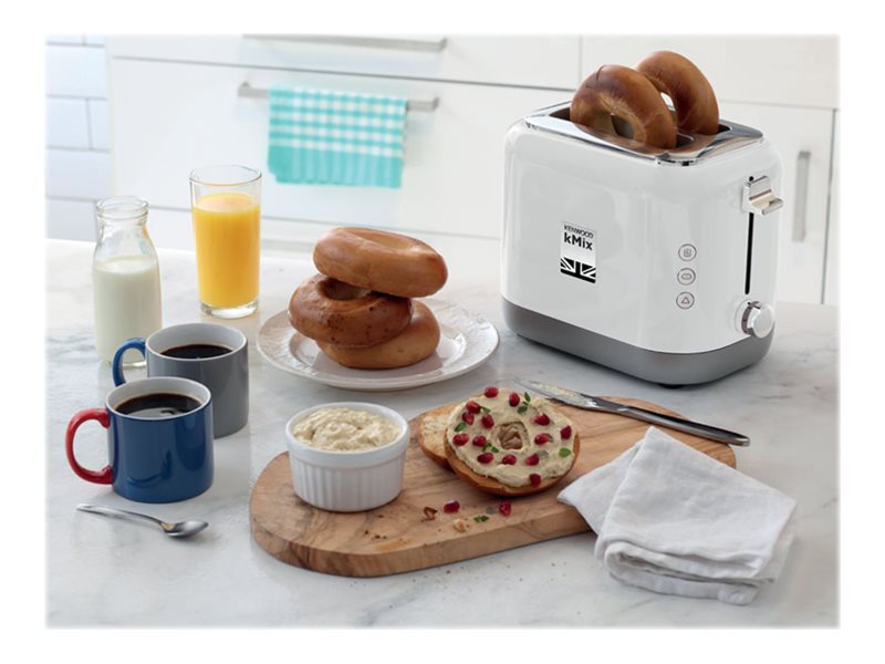 Kenwood Kmix Tcx751wh - Brødrister - 2 Skive - 2 Holdere - Hvid