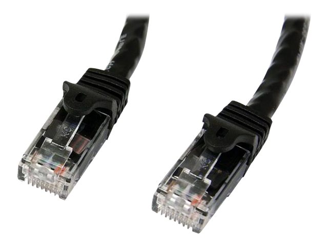 Startech.Com 7M Cat6 Snagless Gigabit Utp Netzwerkkabel - Cat 6 Rj45 Netzwerkkabel Mit Knickschutz - Schwarz, 7 M, Cat6, U/Utp (Utp), Rj-45, Rj-45, S