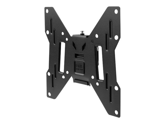 One For All Wm 2221, 33 Cm (13"), 101,6 Cm (40"), 75 X 75 Mm, 200 X 200 Mm, 0 - 15°, Schwarz