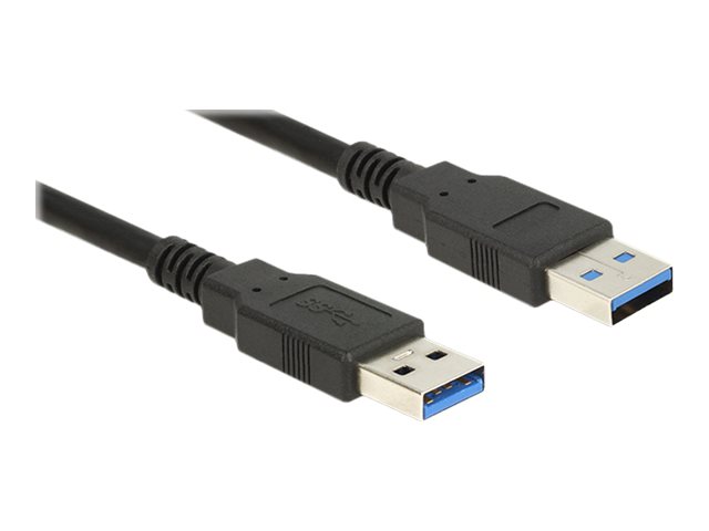 Delock - Usb-Kabel - Usb Type A (Han) Til Usb Type A (Han) - Usb 3.0 - 50 Cm - Sort