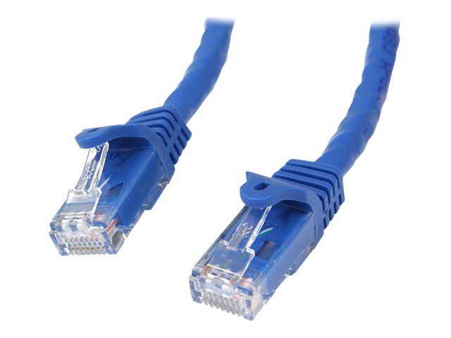 Startech.Com 1M Cat6 Snagless Gigabit Utp Netzwerkkabel - Cat 6 Rj45 Netzwerkkabel Mit Knickschutz - Blau, 1 M, Cat6, U/Utp (Utp), Rj-45, Rj-45, Blau