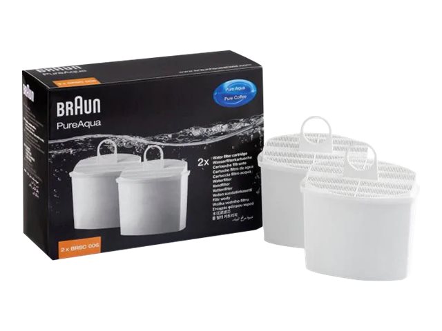 Braun BRSC006 PureAqua - Vattenfilter - till kaffebryggare (paket om 2) | Köksapparater - Kaffe - Rengöring & Tillbehör | GameStuff