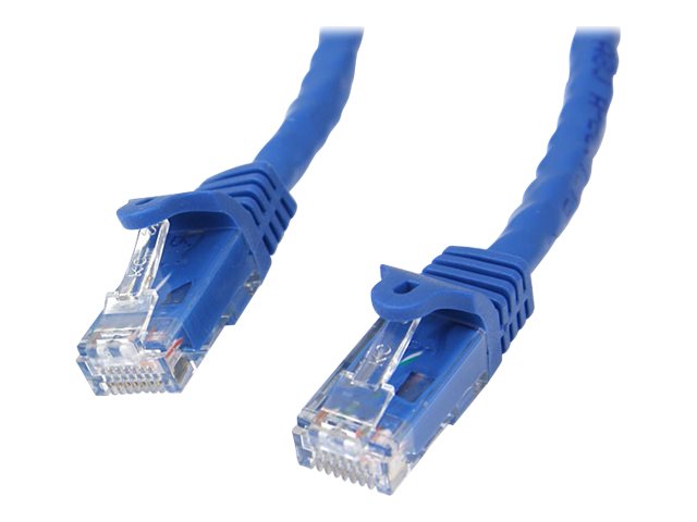 Startech.Com 15M Cat6 Snagless Gigabit Utp Netzwerkkabel - Cat 6 Rj45 Netzwerkkabel Mit Knickschutz - Blau, 15 M, Cat6, U/Utp (Utp), Rj-45, Rj-45, Bl