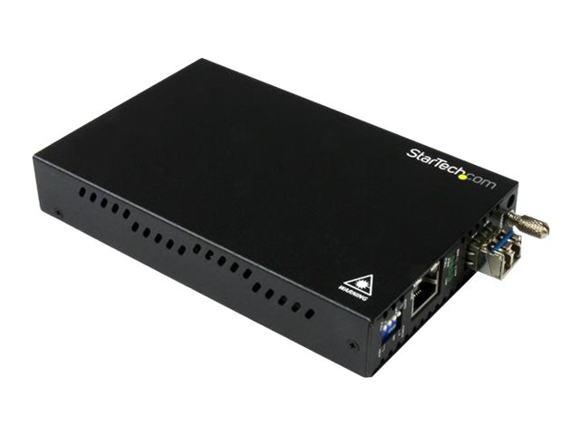 Startech.Com Gigabit Ethernet Kupfer Auf Lwl Medienkonverter - Sm Lc - 20 Km, 2000 Mbit/S, 1000Base-T, 1000Base-Lx, Ieee 802.3Ab, Ieee 802.3Z, Gigabi