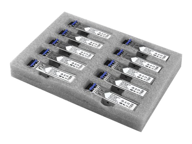 Startech.Com Cisco Glc-Lh-Sm Kompatibel Sfp Transceiver Modul - 1000Base-Lx/Lh - 10Er Pack, Faseroptik, 1250 Mbit/S, Sfp, Lc, Lh, Lx, 10000 M