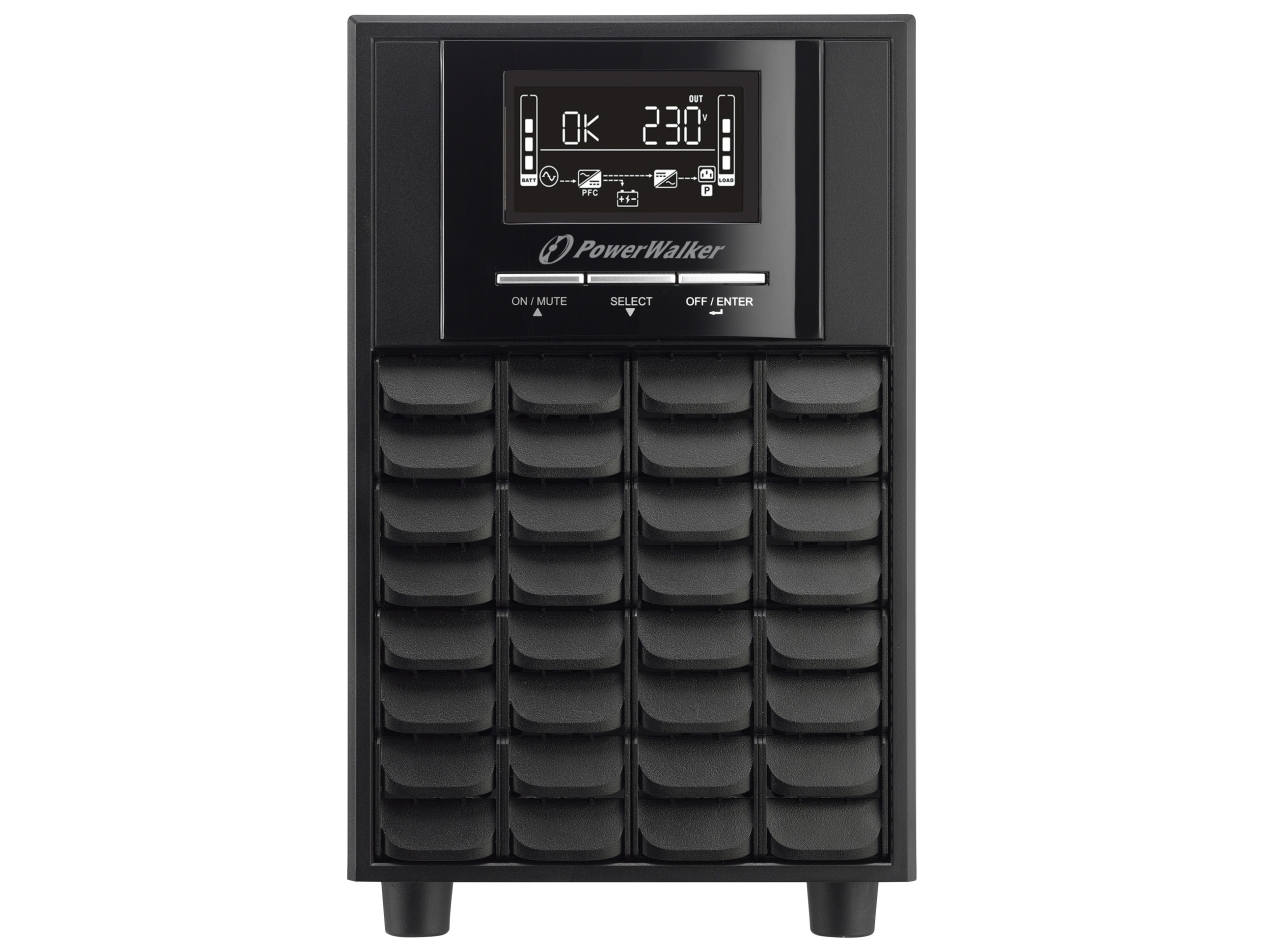 Powerwalker Vi 2000 Cw, Interaktivt Indgangsstik, 2 Kva, 1400 W, Sinus, 162 V, 290 V